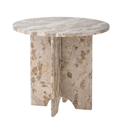 Bloomingville Jasmia Beistelltisch, Braun, Marmor