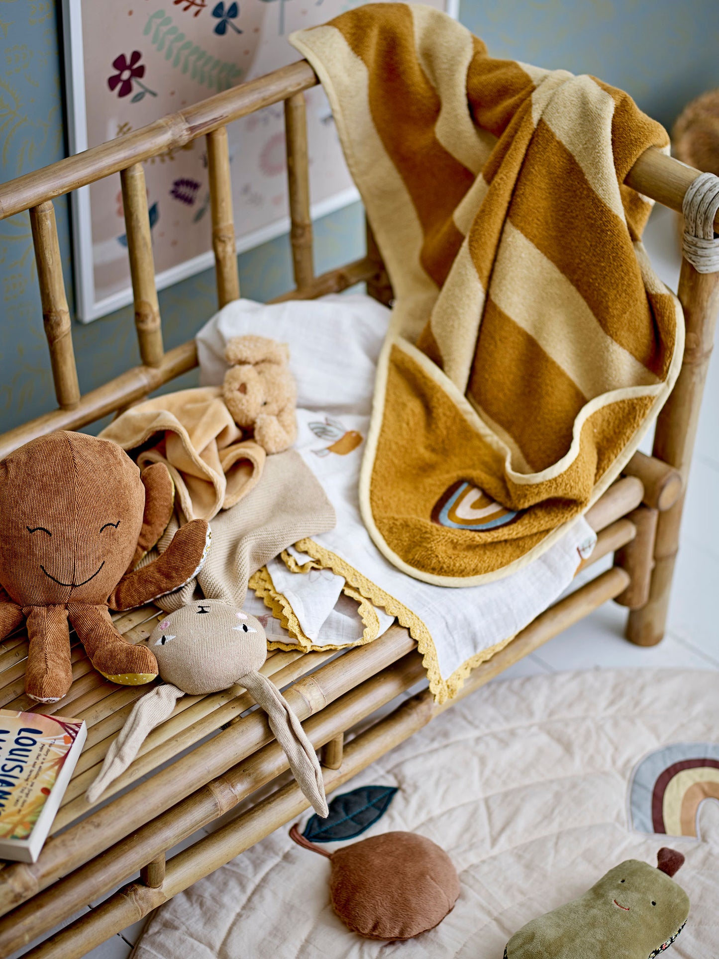 Bloomingville MINI Agnes Spielmatte, Bunt, Baumwolle