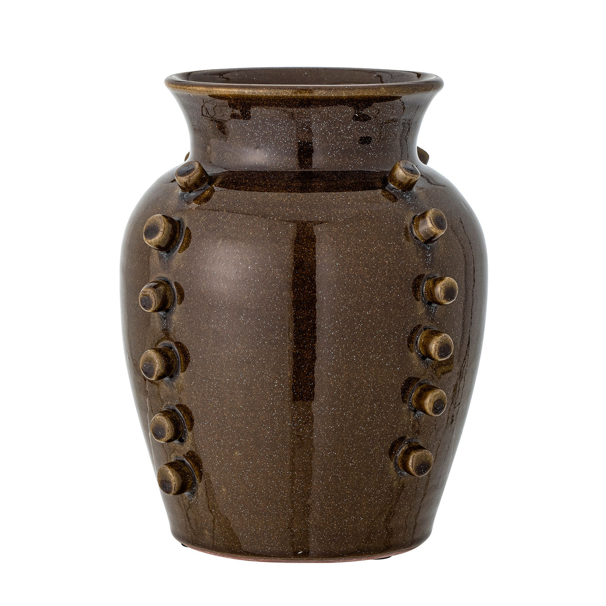Creative Collection Hazis Deko-Vase, Braun, Terrakotta