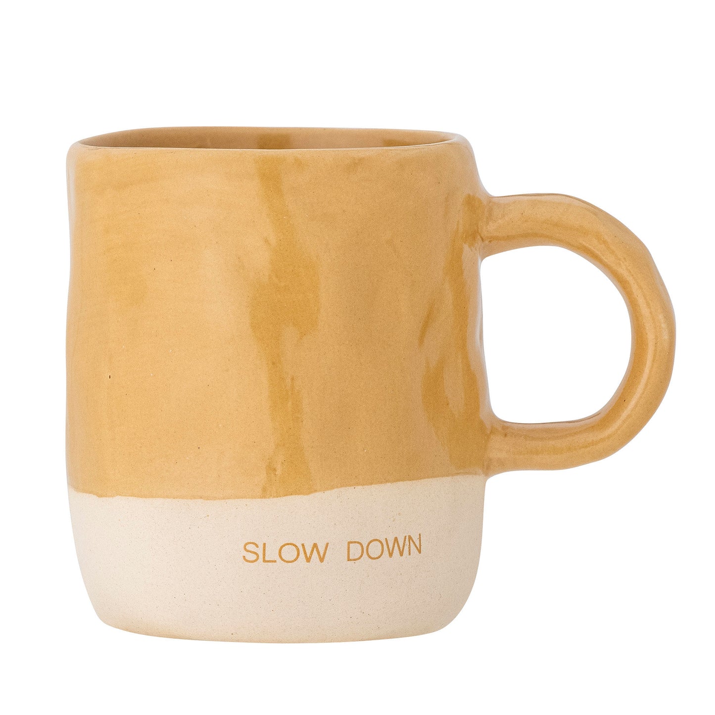 Bloomingville Neo Becher, Gelb, Steingut