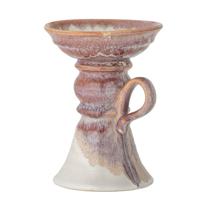 Bloomingville Soreyah Kerzenhalter, Rose, Steingut