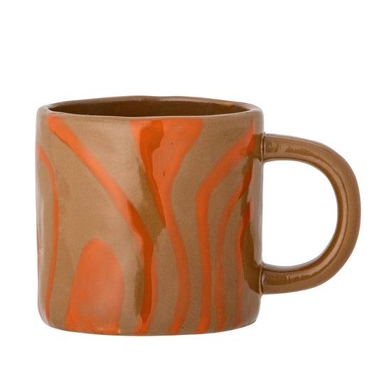 Bloomingville Ninka Tasse, Orange, Steingut