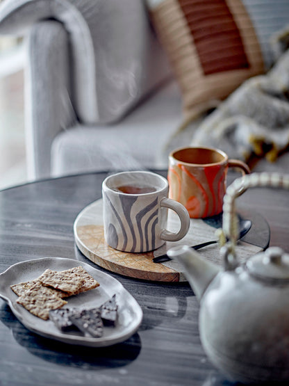 Bloomingville Ninka Tasse, Orange, Steingut