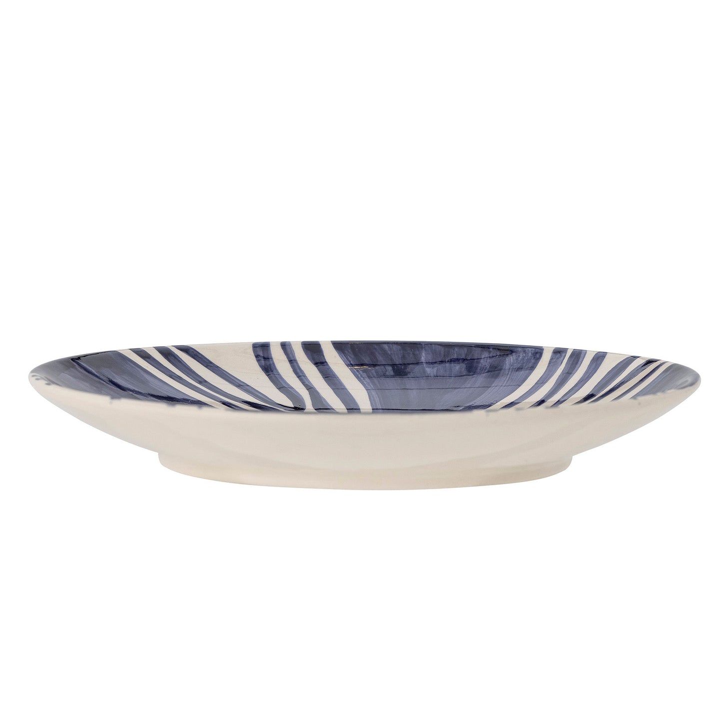 Bloomingville Shama Teller, Blue, Steingut