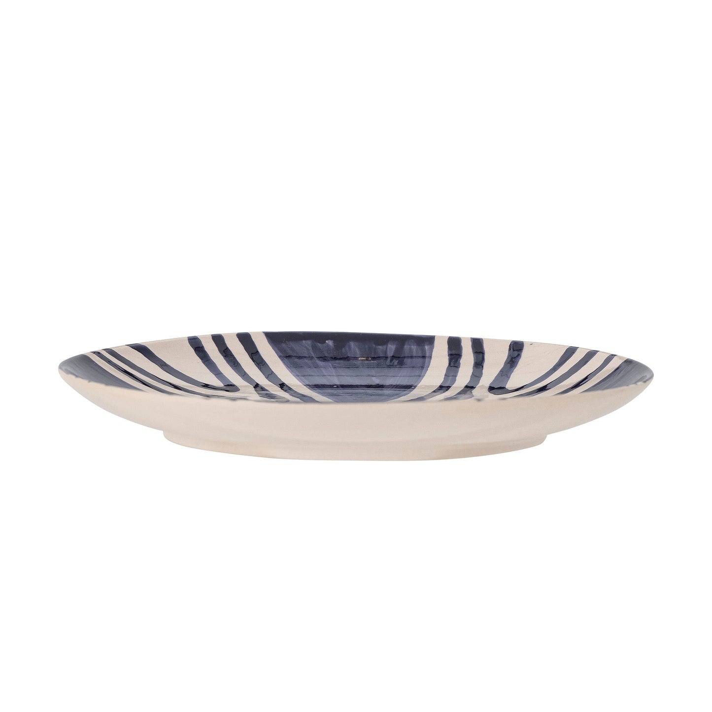Bloomingville Shama Teller, Blue, Steingut
