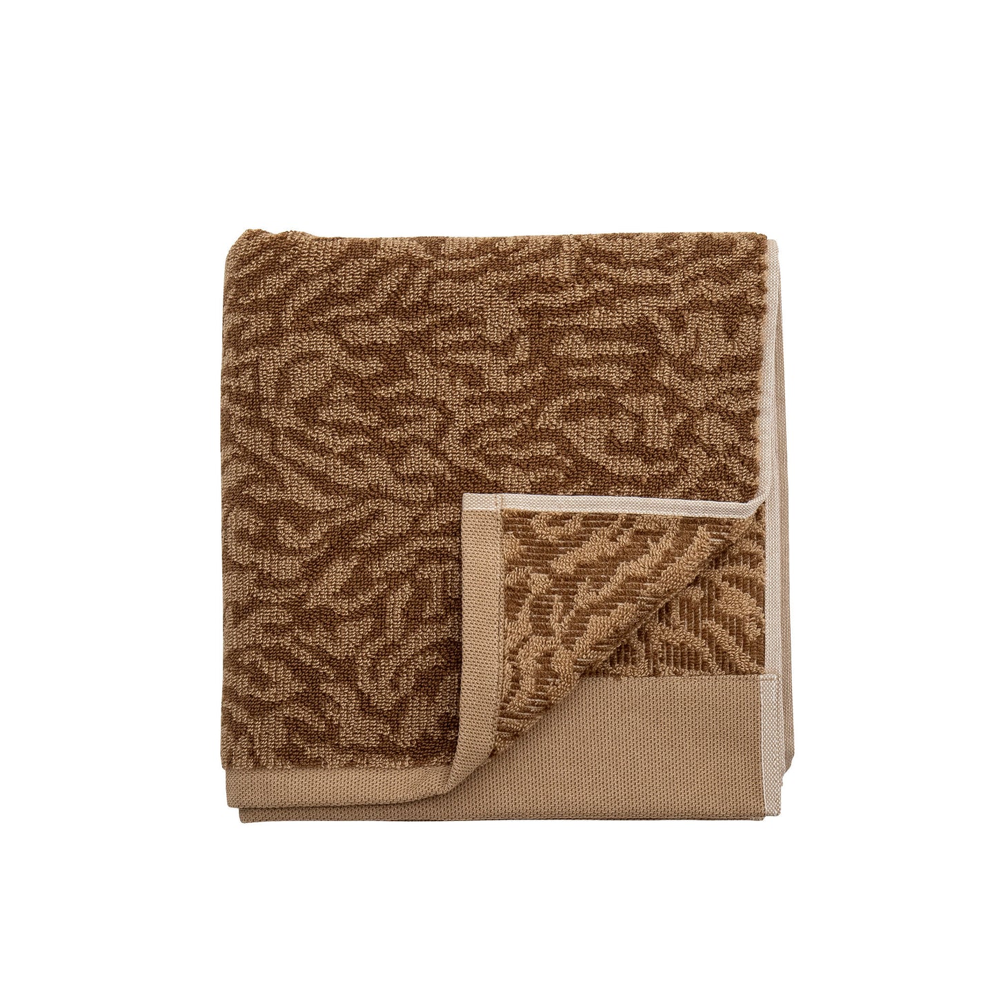 Bloomingville Kaysa Handtuch, Braun, Baumwolle