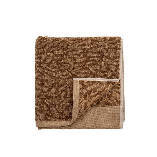 Bloomingville Kaysa Handtuch, Braun, Baumwolle