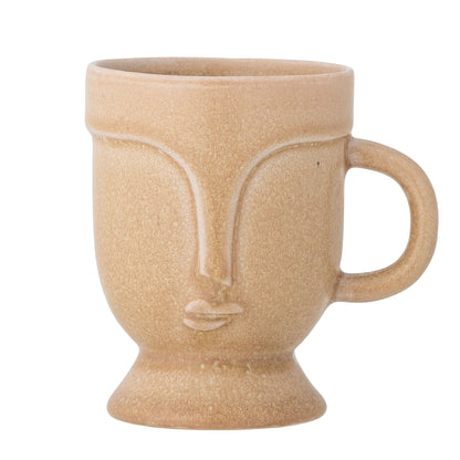 Bloomingville Sameen Becher, Braun, Steingut