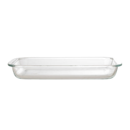 Bloomingville Mariam Ofenform mit Korb, Klar, Glas