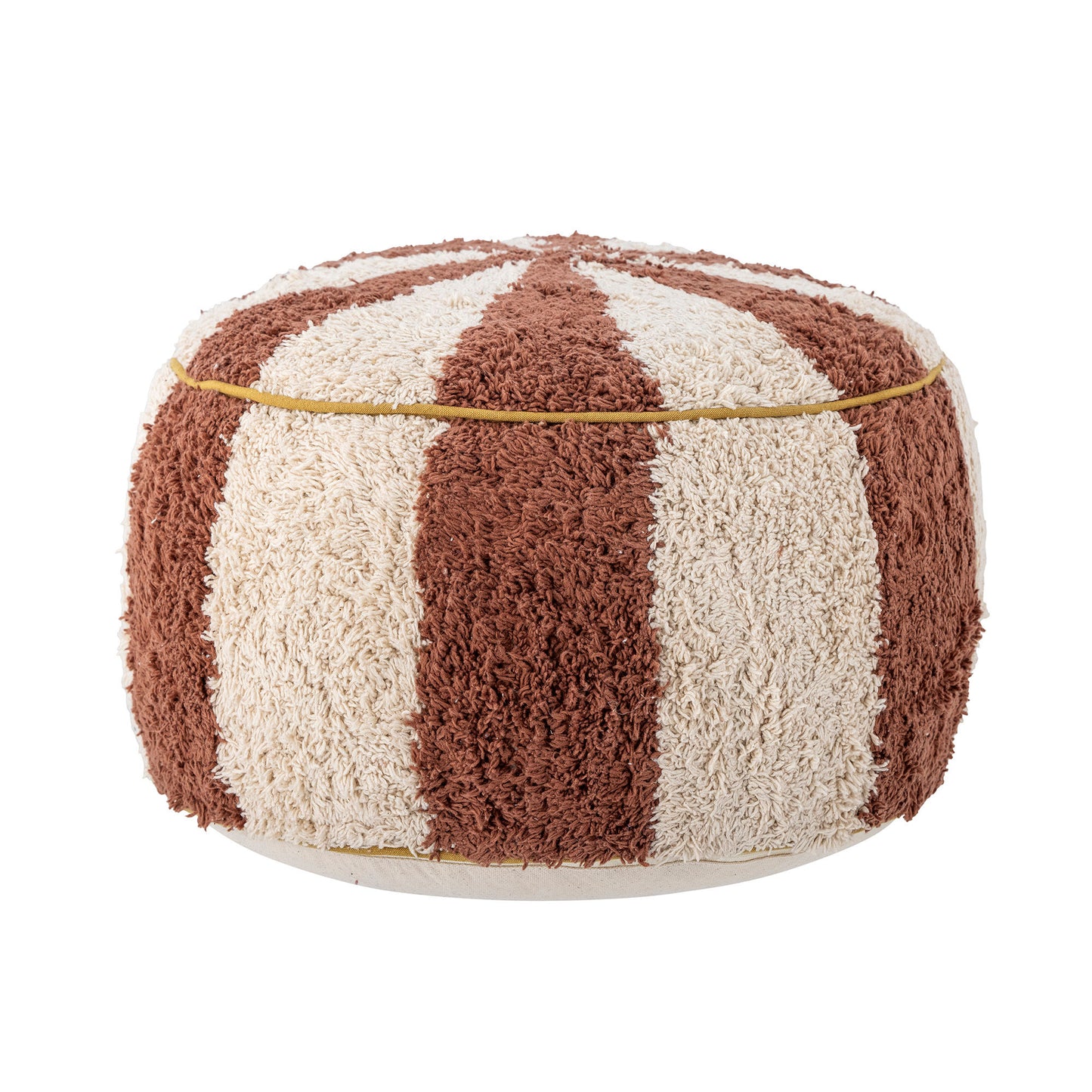 Bloomingville MINI Charoline Pouf, Braun, Baumwolle