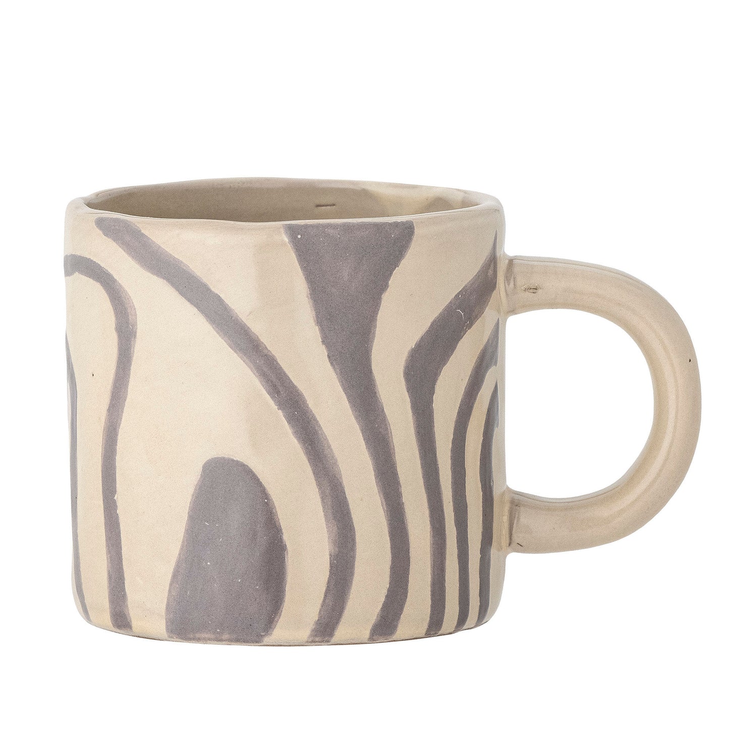 Bloomingville Ninka Tasse, Grau, Steingut