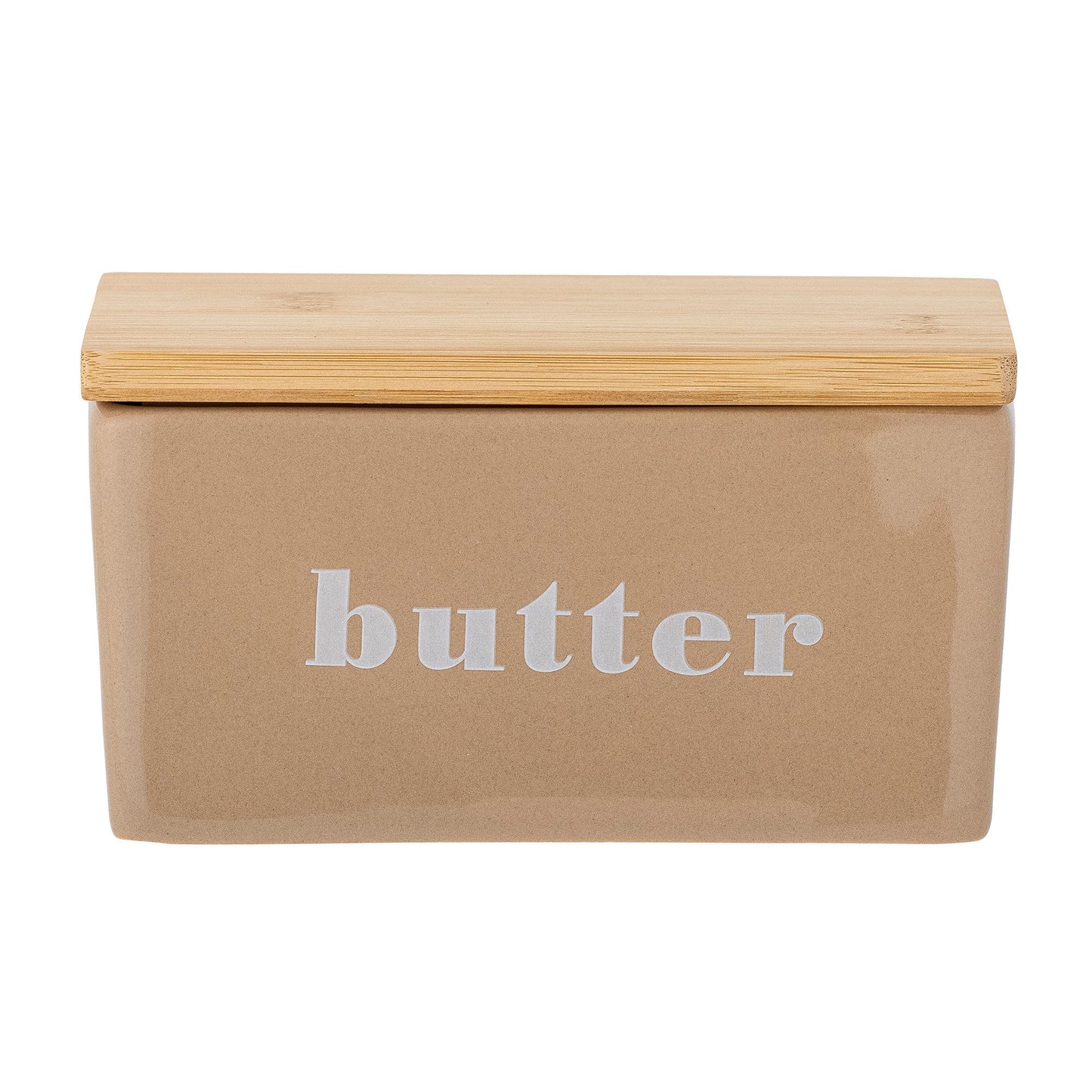 Bloomingville Hanyu Butterdose, Braun, Steingut