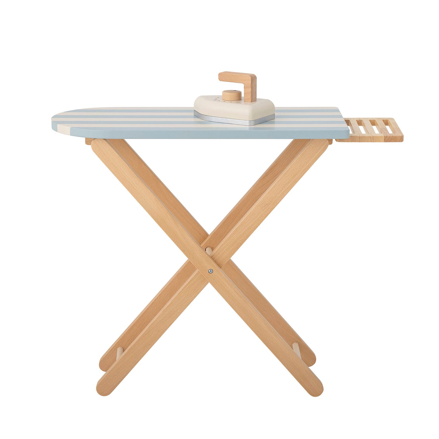 Bloomingville MINI Sande Spielzeug Bügelbrett & Bügeleisen, Blau, FSC®100%, MDF