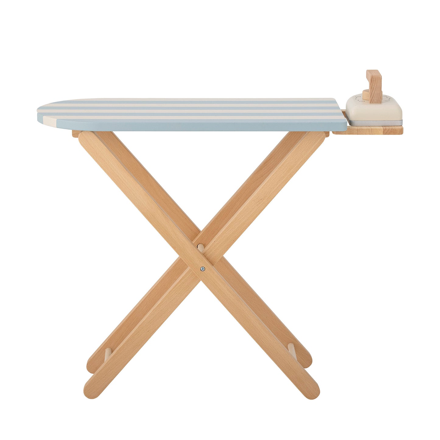 Bloomingville MINI Sande Spielzeug Bügelbrett & Bügeleisen, Blau, FSC®100%, MDF