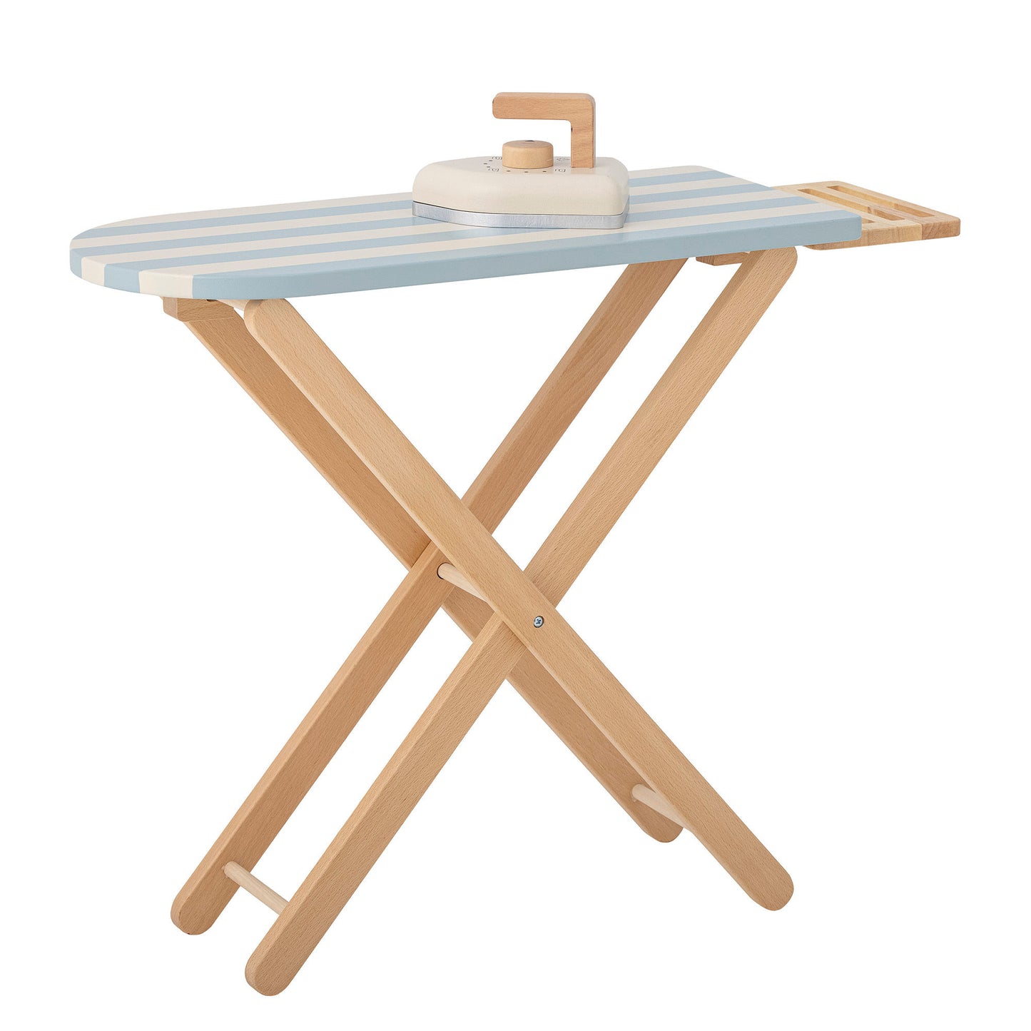 Bloomingville MINI Sande Spielzeug Bügelbrett & Bügeleisen, Blau, FSC®100%, MDF
