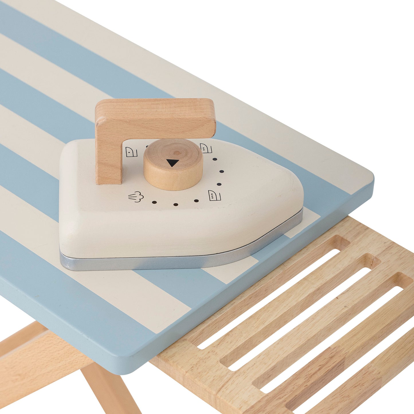 Bloomingville MINI Sande Spielzeug Bügelbrett & Bügeleisen, Blau, FSC®100%, MDF