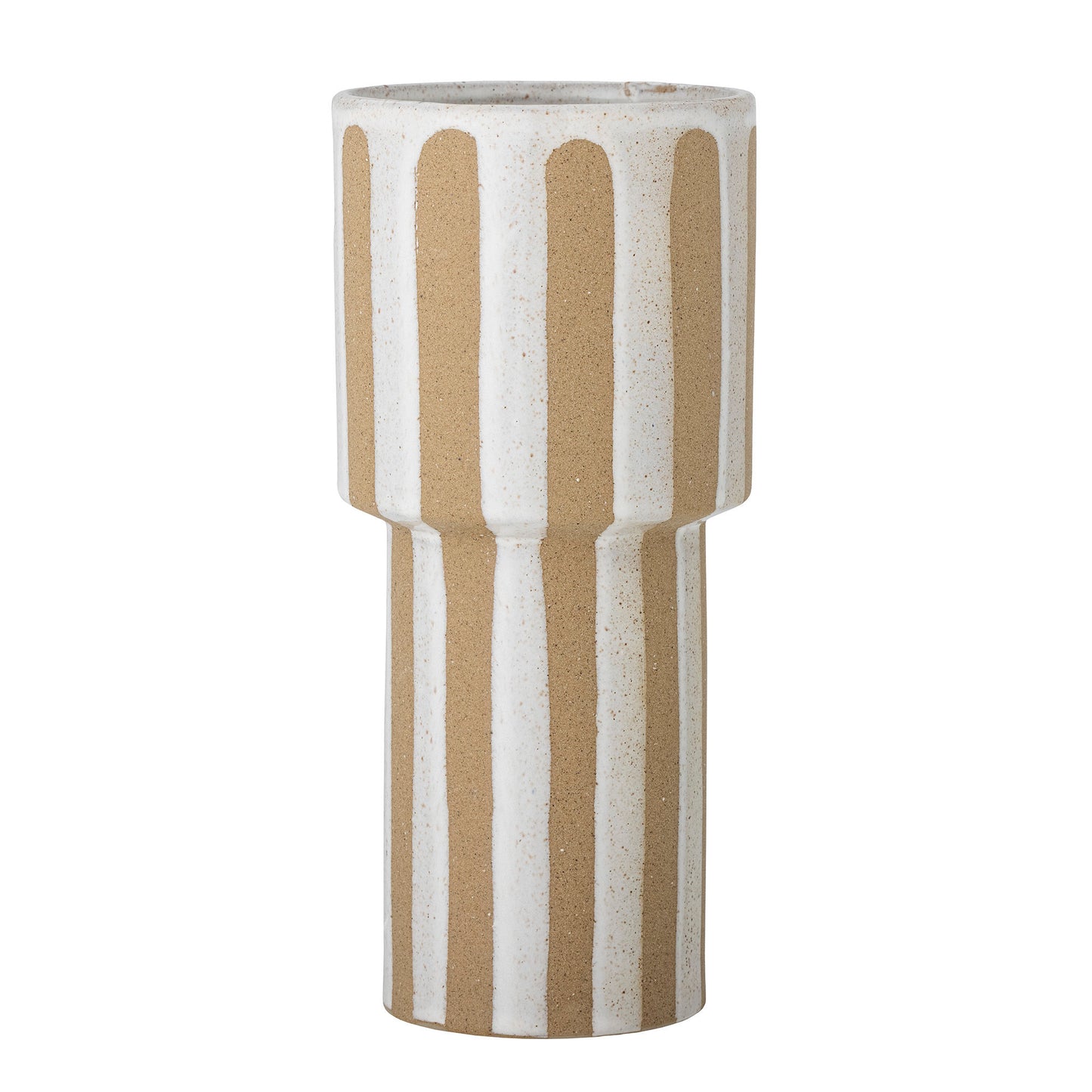 Bloomingville Awah Vase, Natur, Steingut