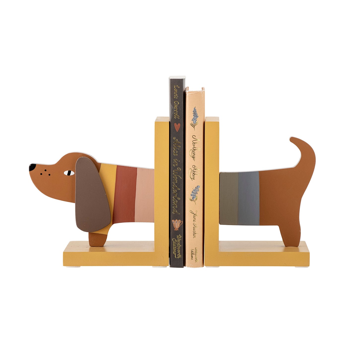 Bloomingville MINI Charlie Buchstütze, Bunt, FSC®100%, MDF