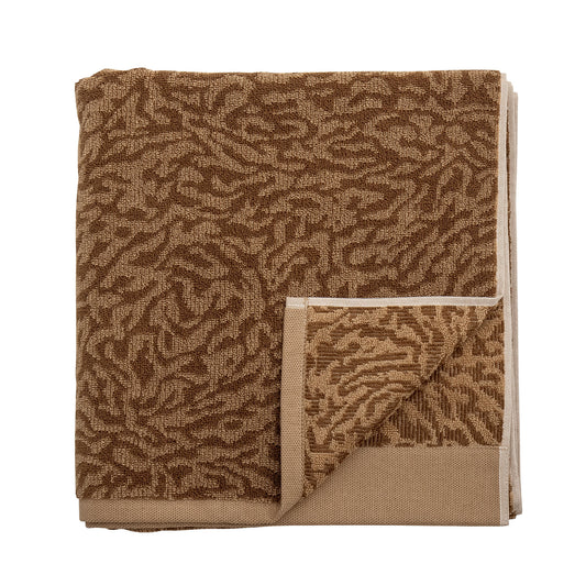 Bloomingville Kaysa Handtuch, Braun, Baumwolle