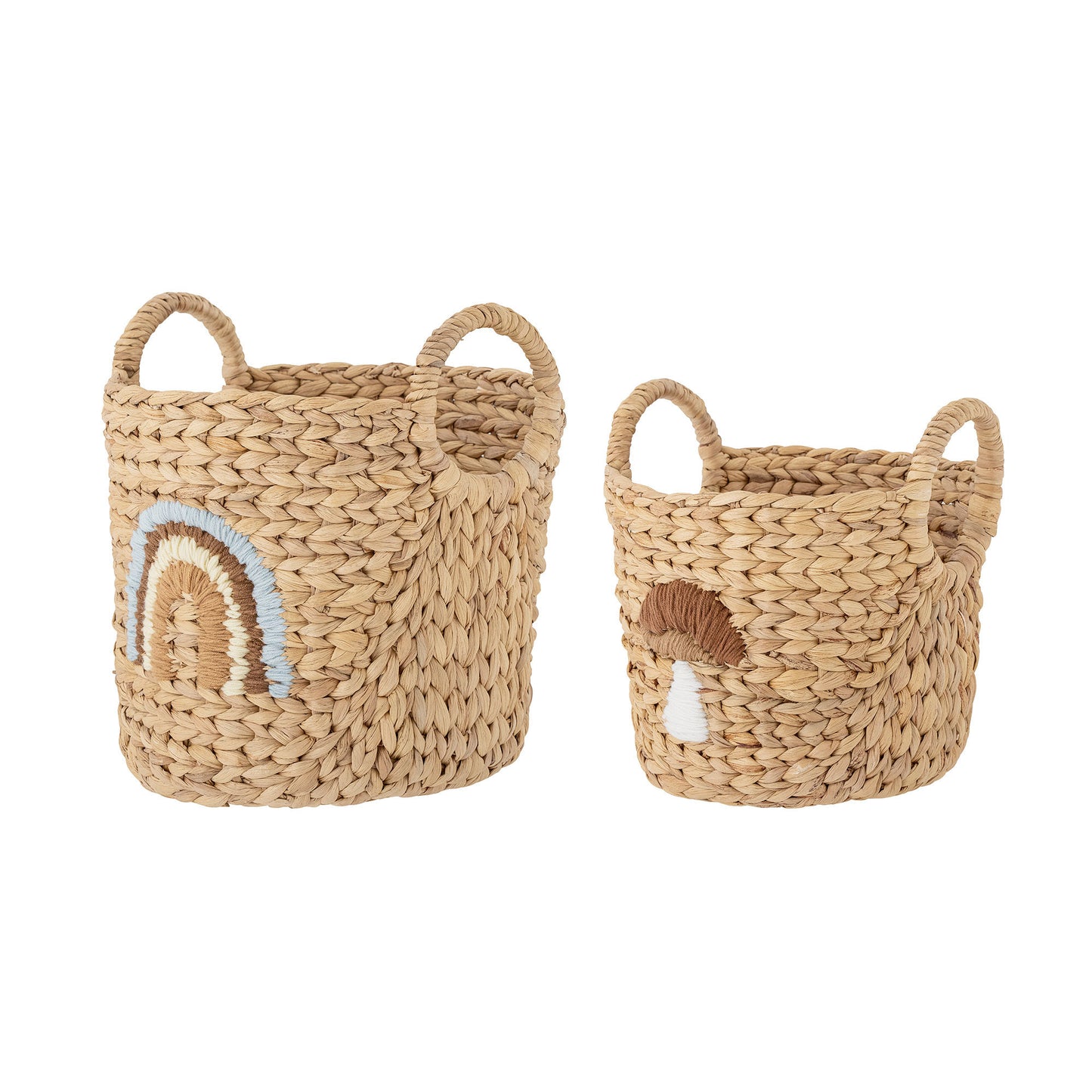 Bloomingville MINI Agnes Korb, Bunt, Wasserhyazinthe