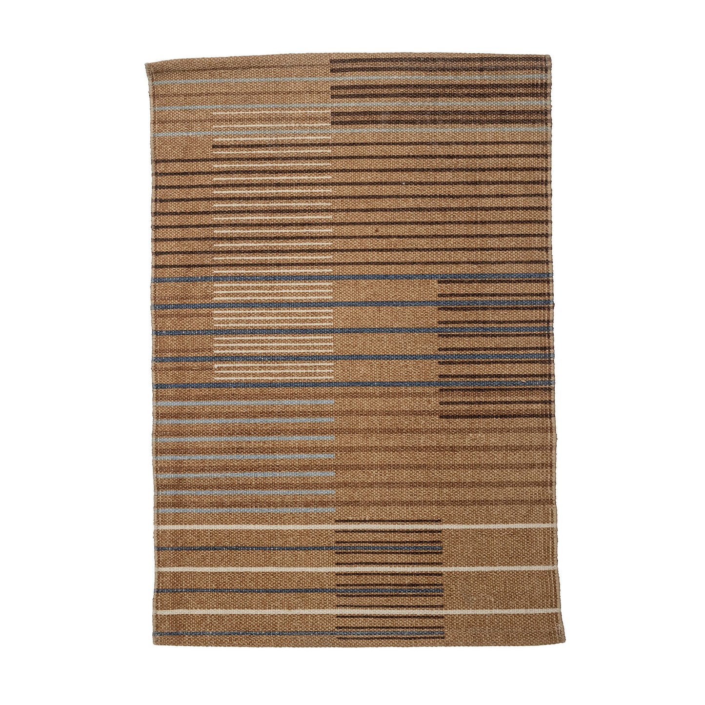 Bloomingville Boon Teppich, Braun, Baumwolle