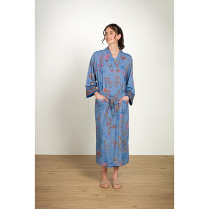 Noa Kimono Bodhi Flower Blue XS