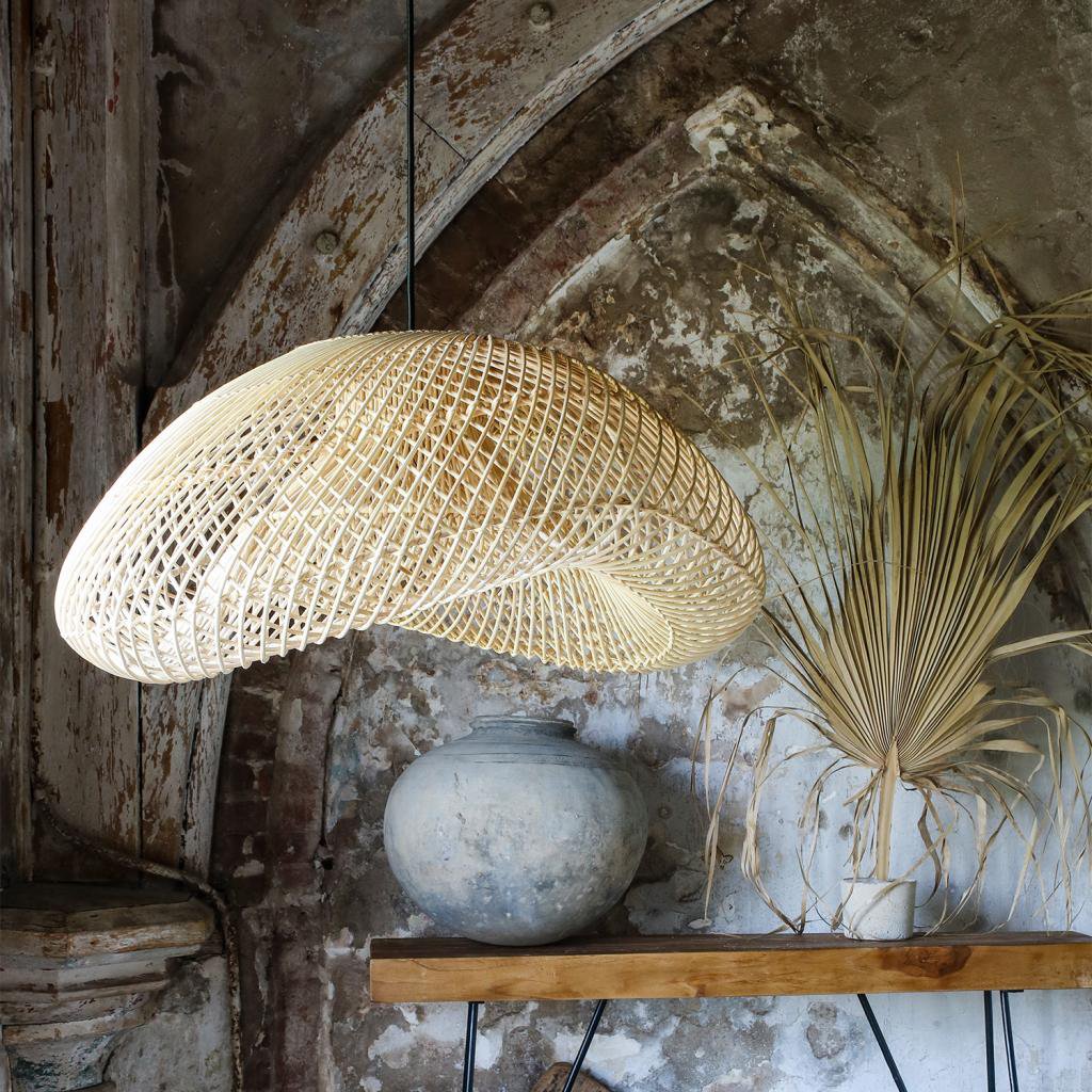 Labyrinth Hanging Lampe Bio Natural