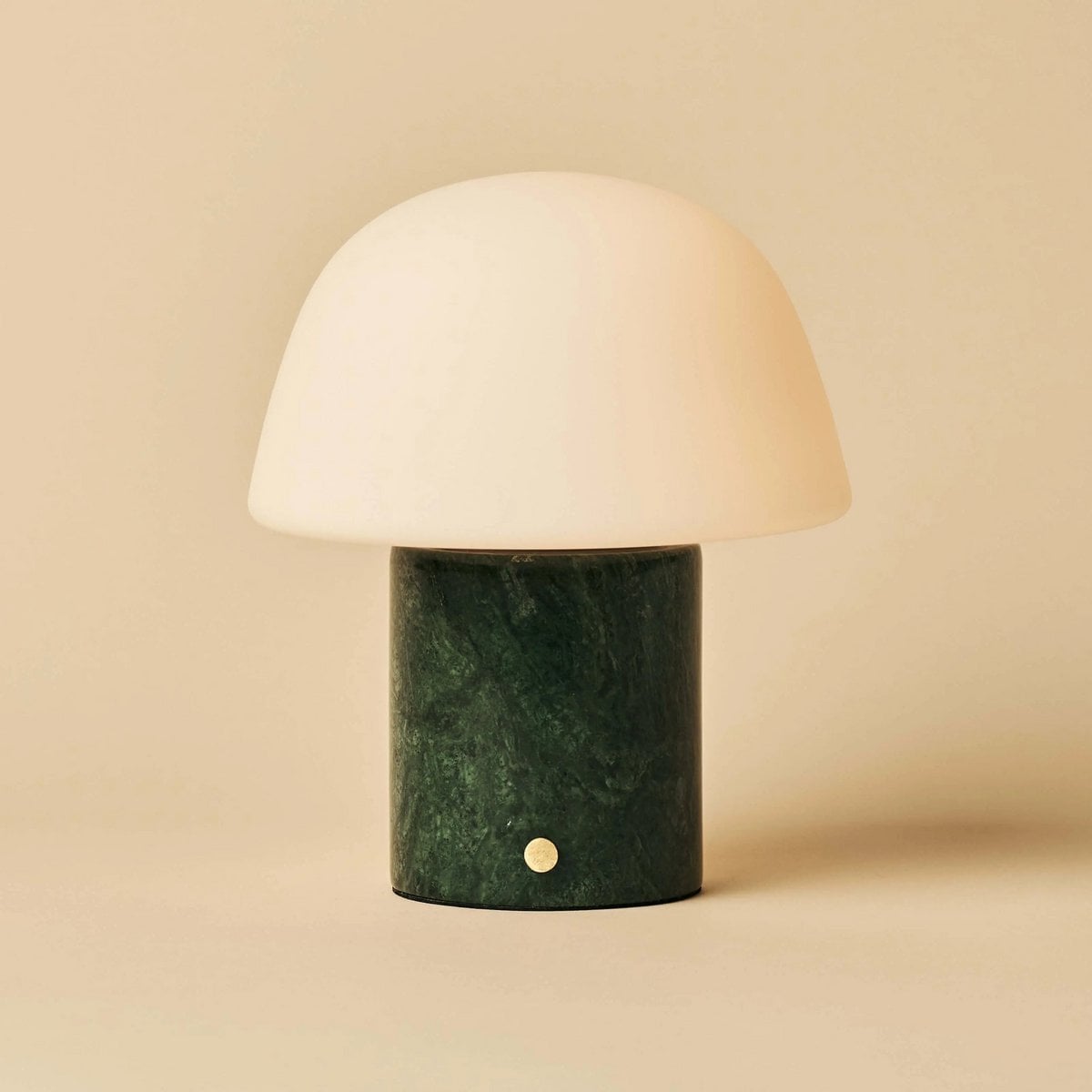 Verde Alpi Marmor Wiederaufladbare Tischlampe