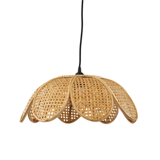 Natürliche Hängelampe aus Rattan