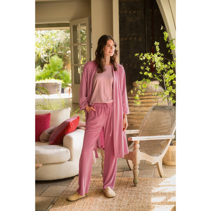 Britta Long Trousers Velvet Pink XS