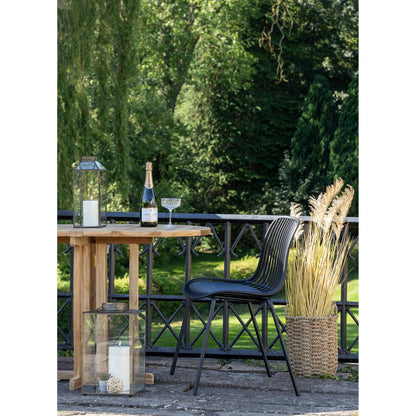 Branson Garden Stuhl - schwarz, 4er Set