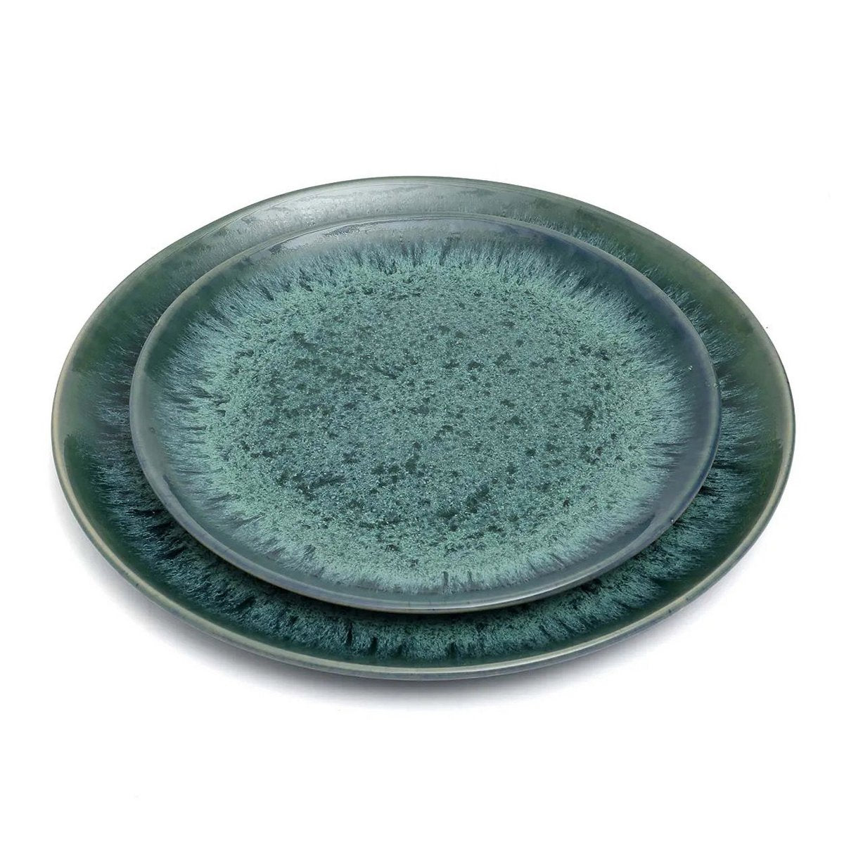 Aqua-Speiseteller – 4er Set