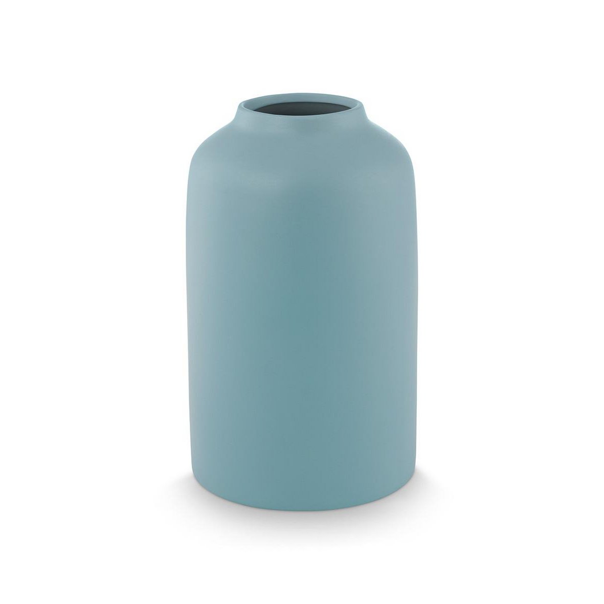 Vase Ceramic Matt Blue 30cm