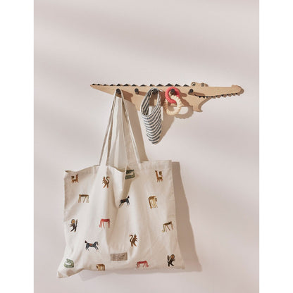 Krokodil Kindergarderobe Tiermotiv