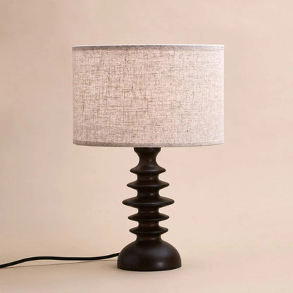 Bodhi Dunkelbraune Holzlampe