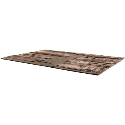 Recycelter Teppich Louka Noisette