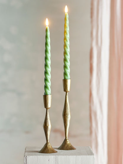 Bloomingville Ponza LED Candle, Grün, Paraffine