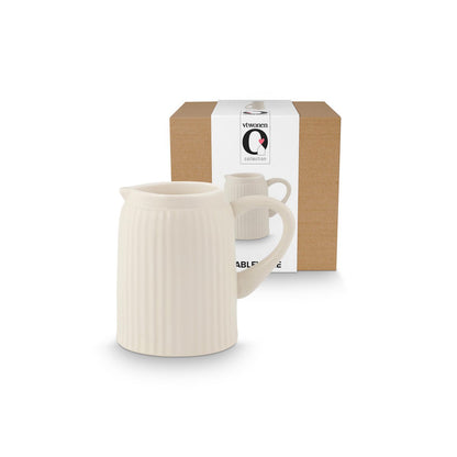 Jug with Ear Ceramic Offwhite