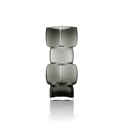 The Cubes Vase - Dunkelgrau - L