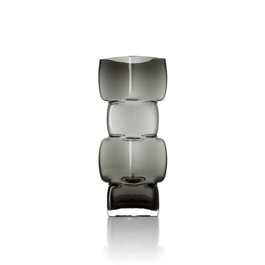 The Cubes Vase - Dunkelgrau - L