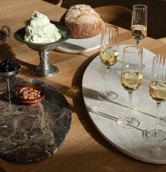 BOLIA Ovar Serviertablett aus Marmor, Designed by BOLIA Design Team
