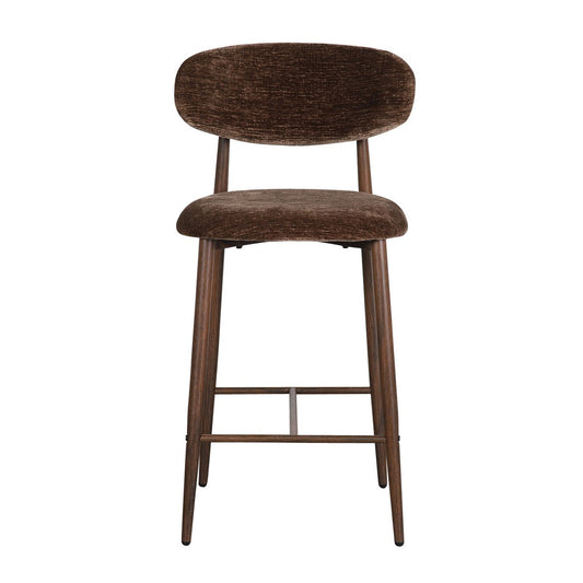 Japandi Kitchen Bar Stuhl Umber (2er Set)