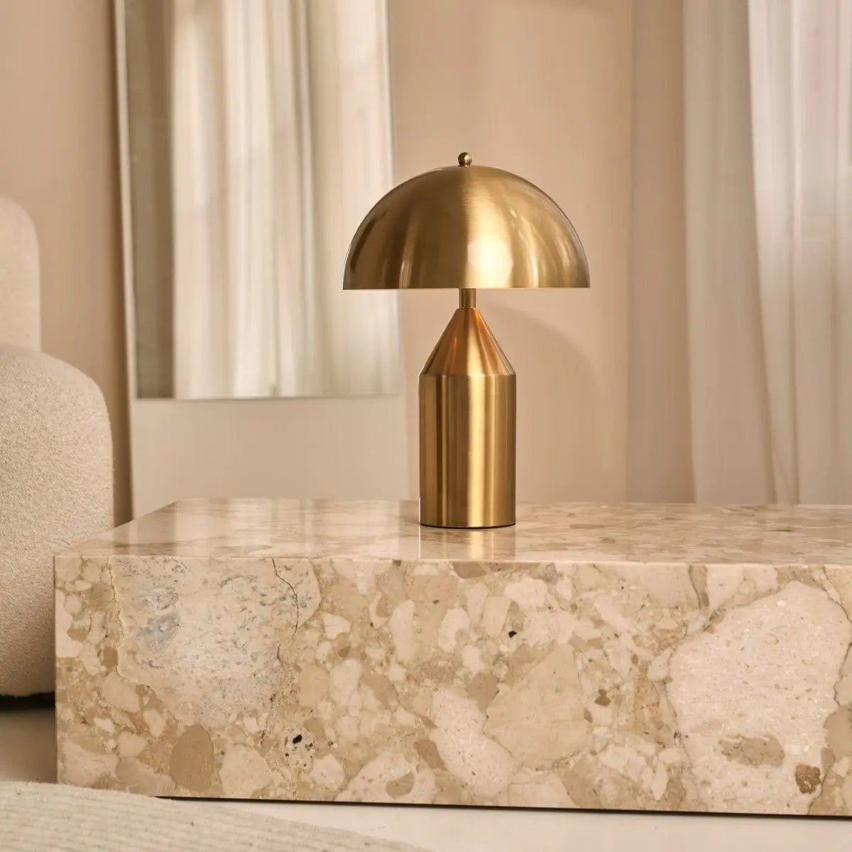 Otto Gold Dressoir Lampe