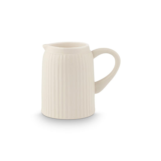 Jug with Ear Ceramic Offwhite