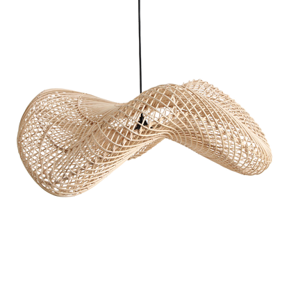 Wellenlampe natur L