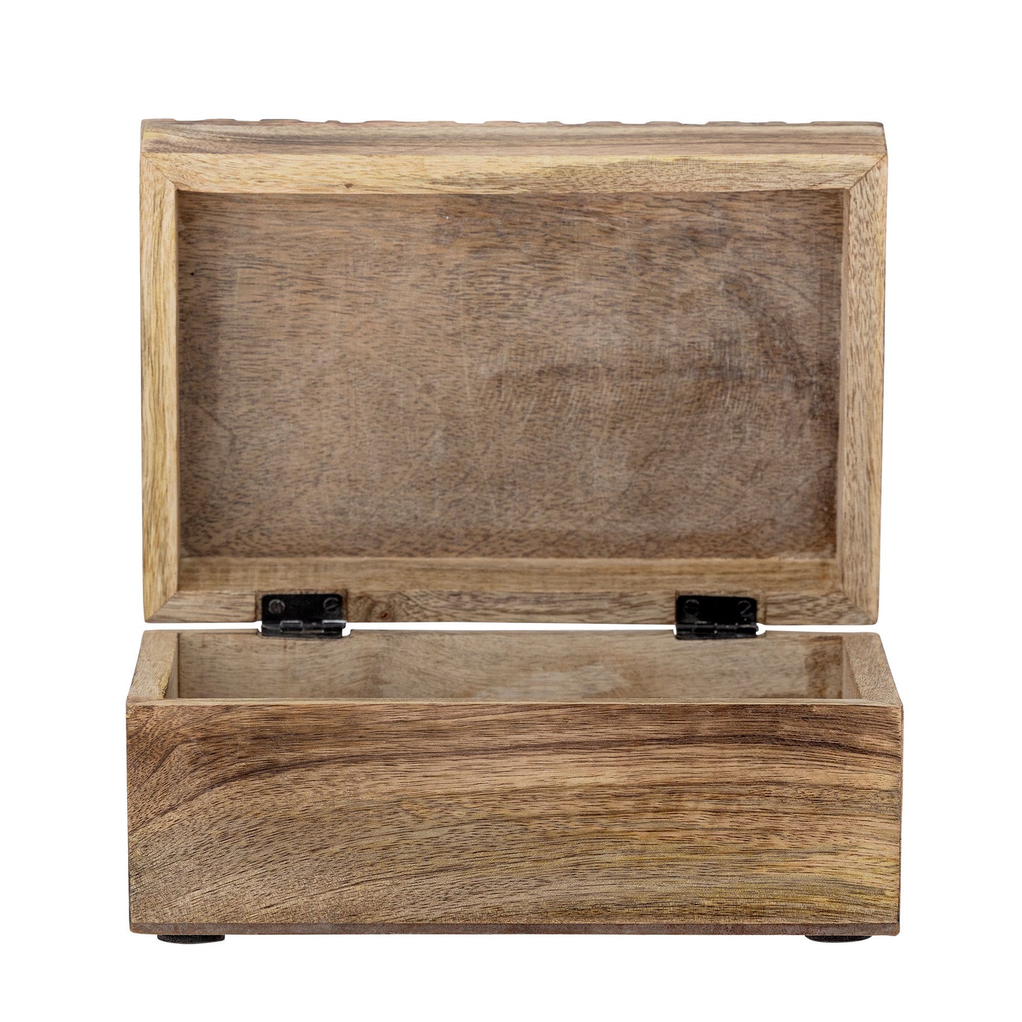 Bloomingville Vercelli Box mit Deckel, Natur, Mango