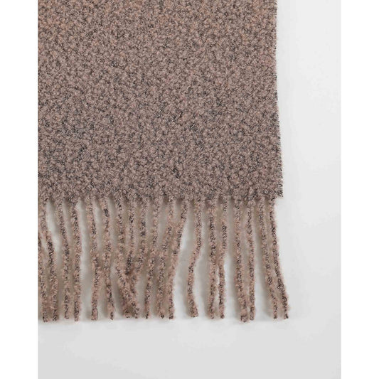 Woll-Bouclé-Überwurfdecke PARIS cappuccino