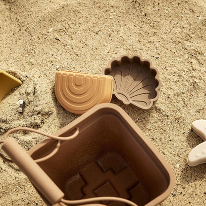 Millan Silikon-Strandset – Braune Farbmischung