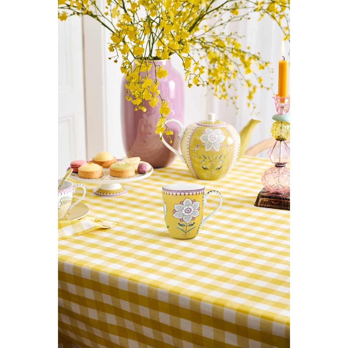 Mug Large Lily&Lotus Yellow