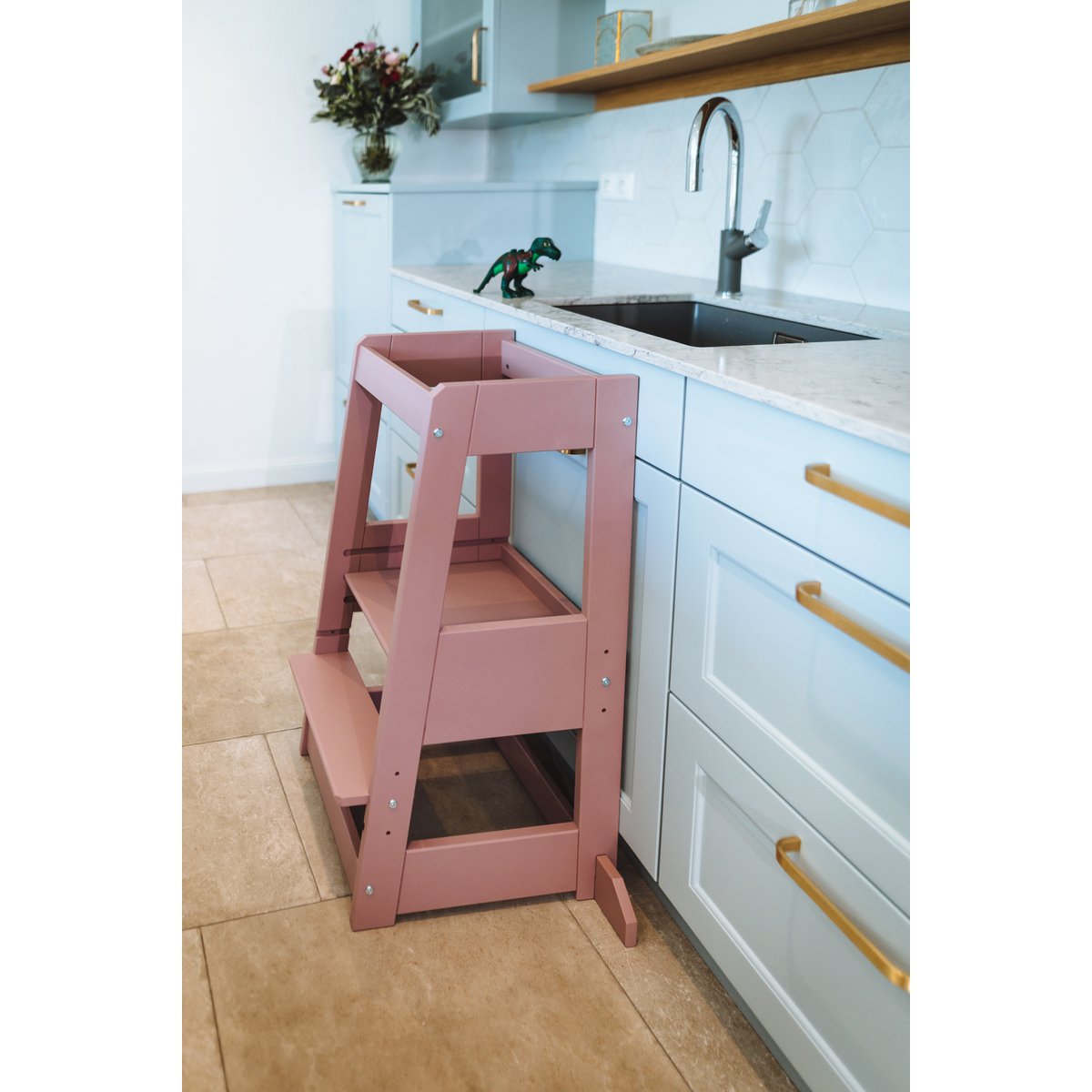 tiSsi® Lernturm FELIX Buche ORIENTAL ROSE